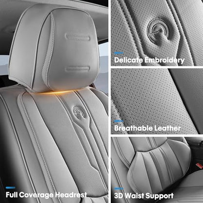 Car Seat Covers Full Set (FULL SET / GREY)