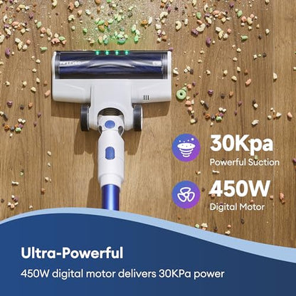 U10 Ultra Cordless Stick Vacuum Cleaner (White)