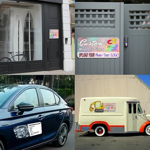 Custom Magnet Car Stickers (60x20cm/23.5x7.8in)