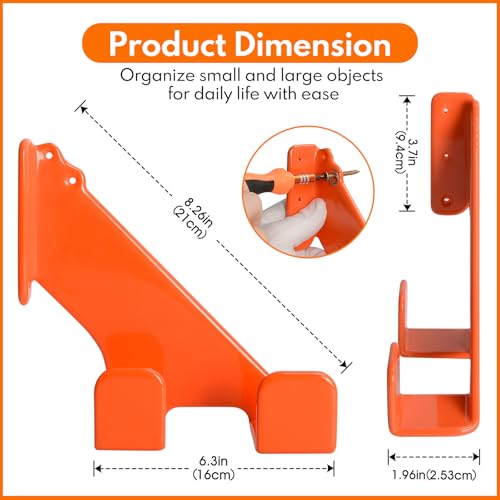 Chainsaw Hanger (orange)