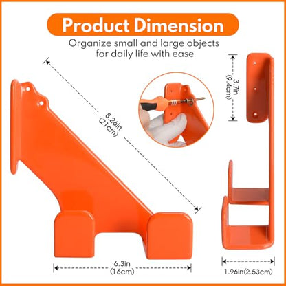 Chainsaw Hanger (orange)