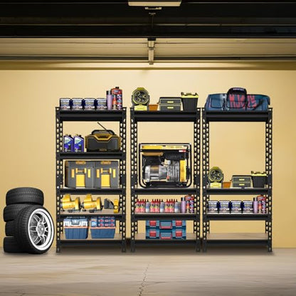 Storage Shelving Unit (59"Hx28"Wx12"D)