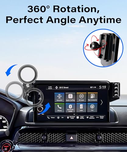 Car Phone Holder for Honda CRV (fit for 2023-2026 Honda CRV/HRV (7/9 Inch Screen))