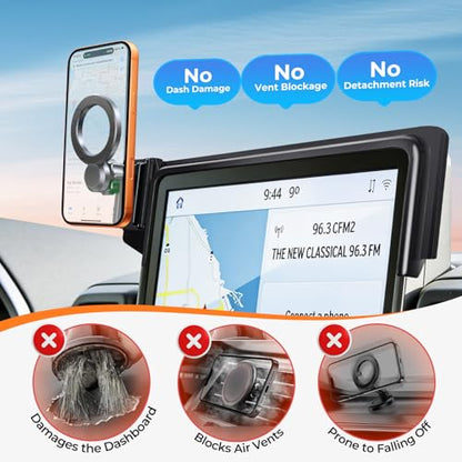 Car Phone Holder for GMC Yukon (Fit for 2025-2026 Yukon/Yukon XL, 16.8-Inch)