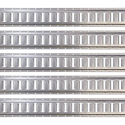 12 Gauge Steel 5 FT Galvanized E Track Rail (5 rails)
