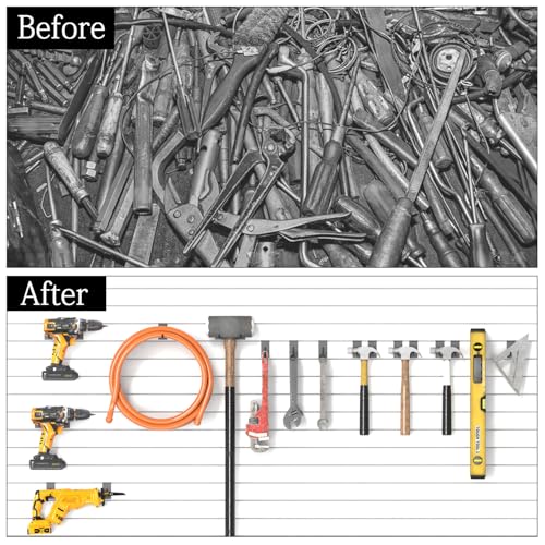 Slatwall Straight Hooks 30PC (Black / 3"x30)
