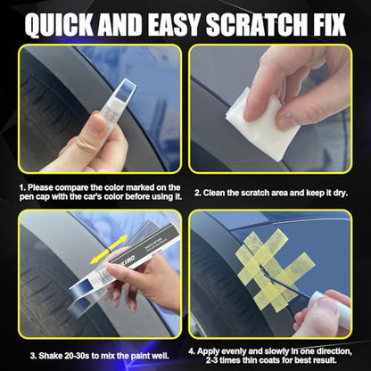 for Tesla Touch Up Paint (Midnight Silver Metallic(PMNG))