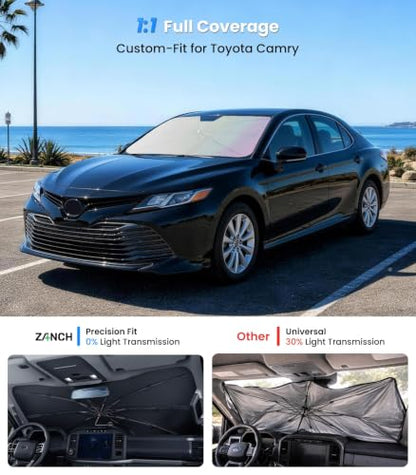 Windshield Sun Shade Umbrella (Toyota camry 2000-2026)