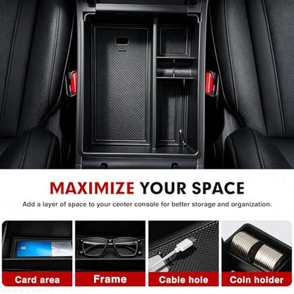 Center Console Organizer for 2022 (2022-2026 Hyundai Santa Cruz)