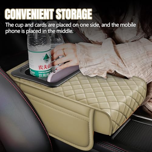 Car Center Console Cover (Beige)