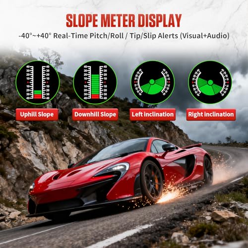 GPS Car Digital Inclinometer for Off Road Vehicles (M60)