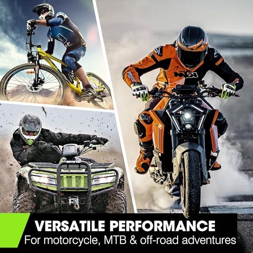 Lightweight Motorcycle Gloves for Men Touchscreen Summer (Black / Small)