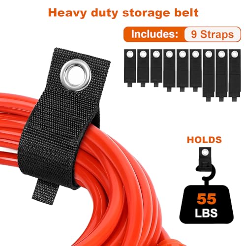 Heavy Duty Storage Straps (9 Pack)
