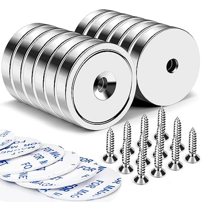 Magnets Neodymium Magnet 110LBS Strong Heavy Duty Rare Earth 12 P (110 lbs)