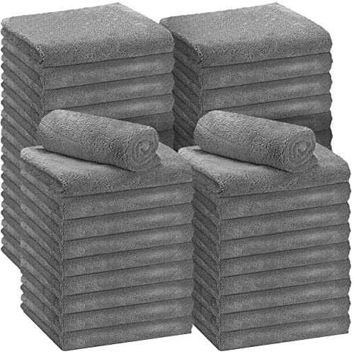 30 Pcs 16 x 16 Inch Microfiber Car Towels (Gray / 16 x 16 Inch)