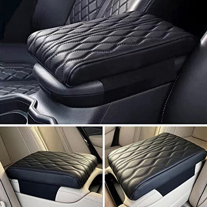 Car Center Console Cover (Black / Texture 1)