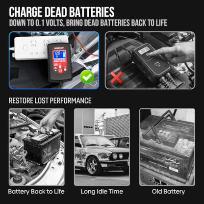 4 Pack 1.75A Car Battery Charger (4P-NC175)
