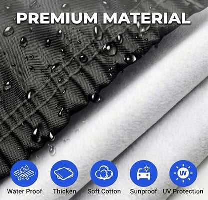 Coupe Car Cover Waterproof Size A1 Fits Vehicle up to 177'' (3-A1 Fit Coupe/Cabrio, Length up to 177 inch)