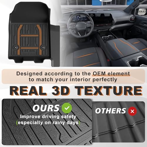 Floor Mats for 2024 (Silverado EV (RST Only) | 2024+)