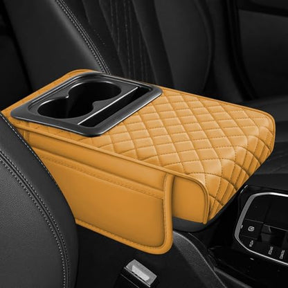 Car Center Console Cover (Orange)
