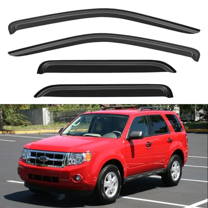 Window Visors Rain Guards for 2001 (2001-2012 Ford Escape)