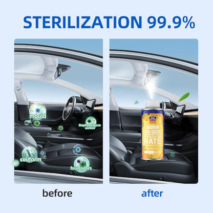 Glodway Whole Car Air Refresher Spray (6 Ounce (Pack of 2) / Multi)