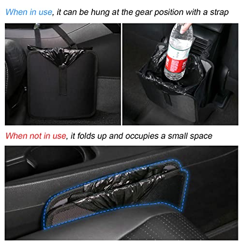 Foldable Waterproof Car Trash Can (Large)