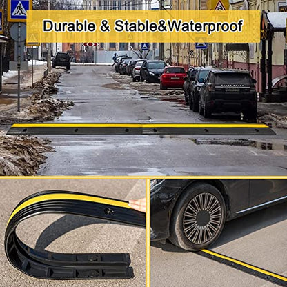 Cable Protector Ramp 4 Pack of 1 (4 Pack 1 Channel)