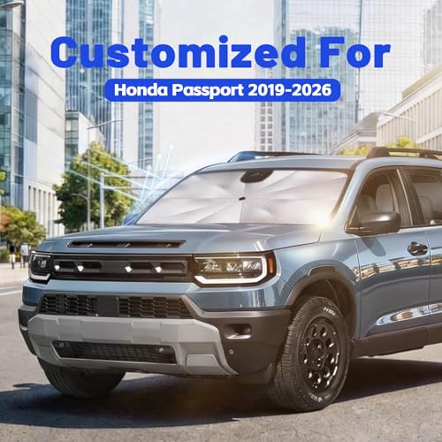 Car Windshield Sun Shade Umbrella for Honda Passport 2019 (For Honda Passport 2019-2026)