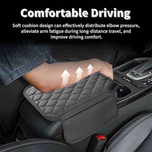 Upgraded Center Console Cover Fit for Jeep Renegade 02 (Fit for Jeep Renegade / #002 Grey)