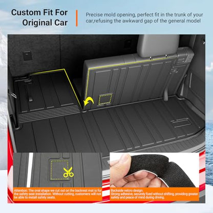 Cargo Mat Backrest Mats Compatible with 2020