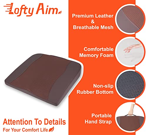 Car Seat Cushion (Brown)
