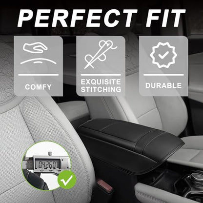 Armrest Cover for Ford Explorer 2020 (28) 20-26 |Explorer| Black, Regular)
