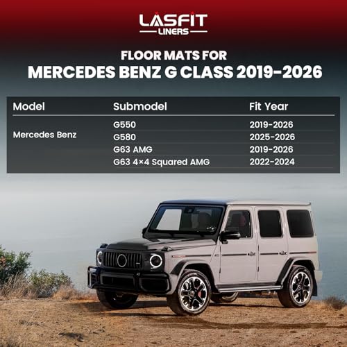 Floor Mats for Mercedes Benz G Class 2019