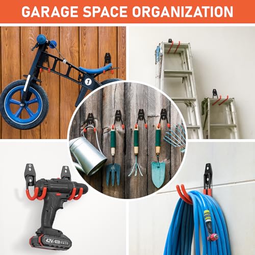 Garage Hooks Anti (32 Pack Orange)