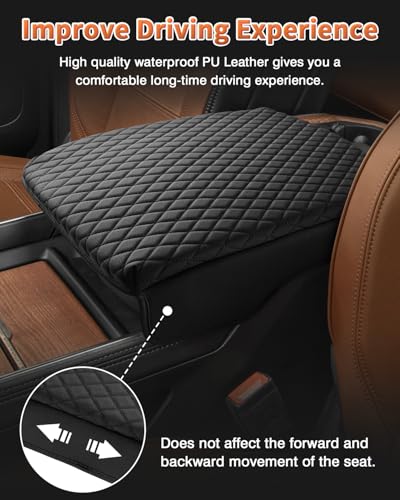 Center Console Cover for Dodge Ram 1500 2026 2025 (Size for Dodge Ram 1500 2500 3500 2019-2026)
