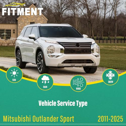 Windshield Wiper Blade Replacement for Mitsubishi Outlander Sport (24"/21"/10")