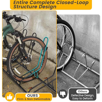 Floor Bike Rack for 5 Bikes (5 Bike Rack)