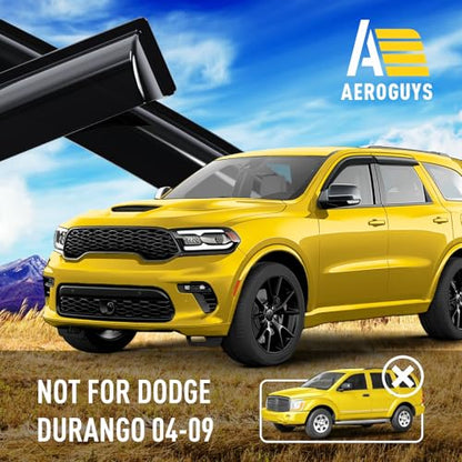Extra Durable Window Deflectors Tape (For Dodge Durango 11-26)