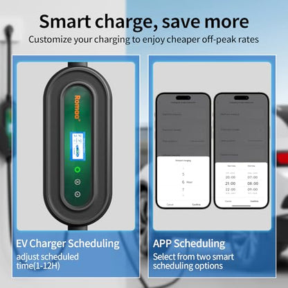 Level 2 EV Charger 40 Amp Portable J1772 Charger (40)