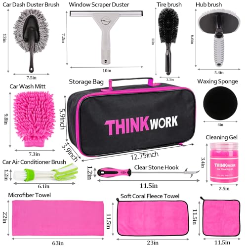Car Detailing Kit (Pink)