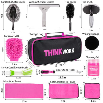 Car Detailing Kit (Pink)