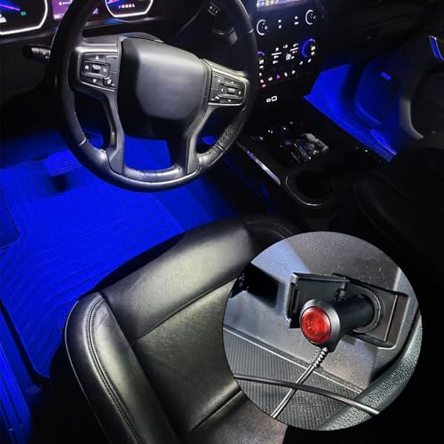 Car LED Strip Light (Blue / Cigarette Lighter)