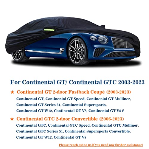 Car Cover Compatible with Bentley Continental GT Coupe (Compatible with Bentley Continental/Continental GT)