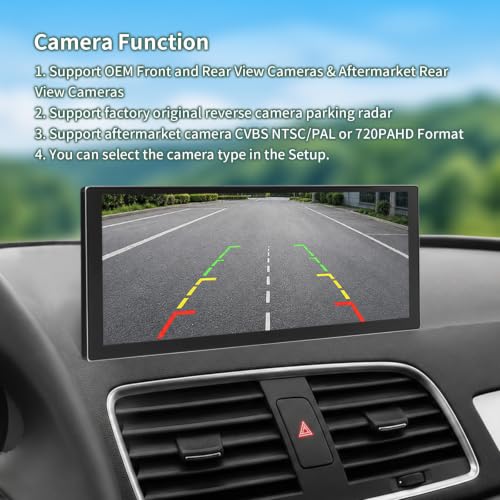 10.25 Inch Wireless Android Auto for Audi Q3 3GMMI
