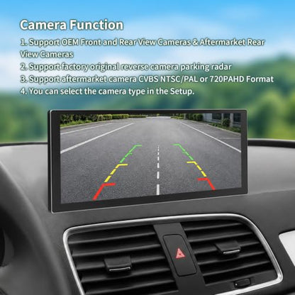 10.25 Inch Wireless Android Auto for Audi Q3 3GMMI