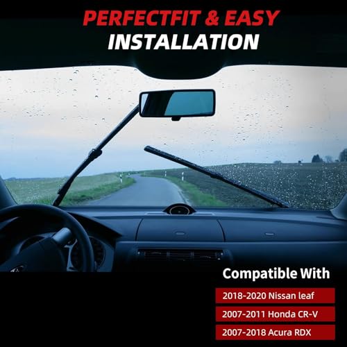 Premium Windshield Wiper Blades (26"+16"+14"(Set of 3))