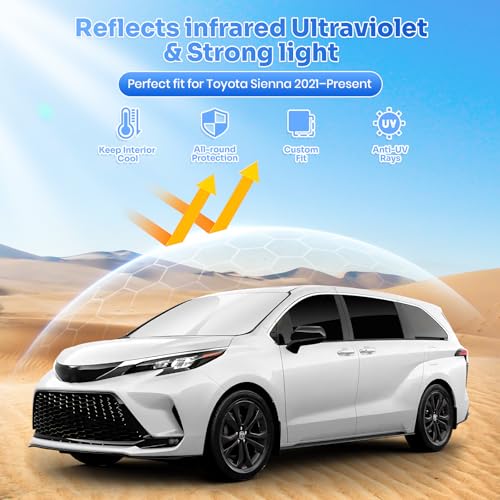 Window Shades for 2021 (Toyota Sienna 2021-Present)