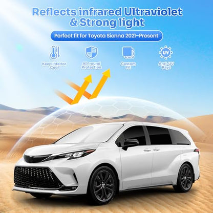 Window Shades for 2021 (Toyota Sienna 2021-Present)