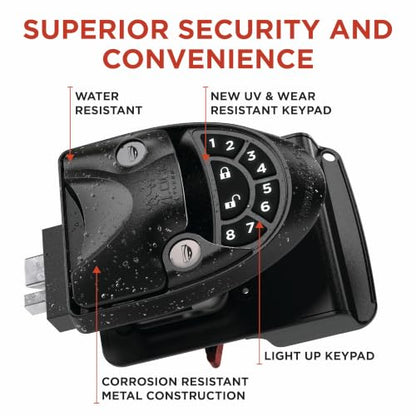 V4 Keyless RV Door Lock